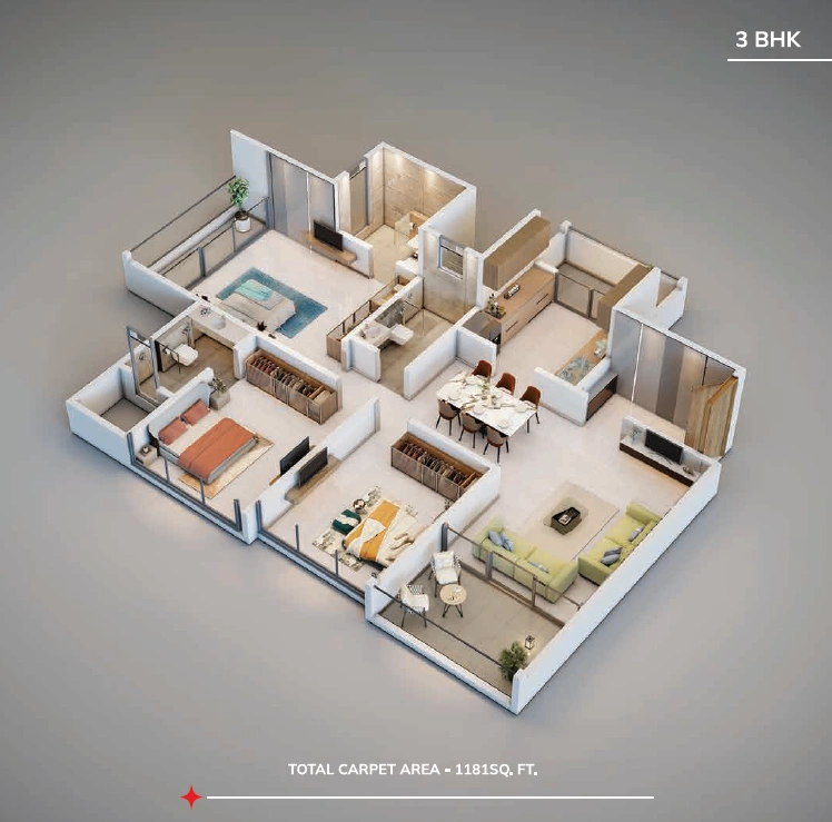 Holystico Astrana Floor Plan