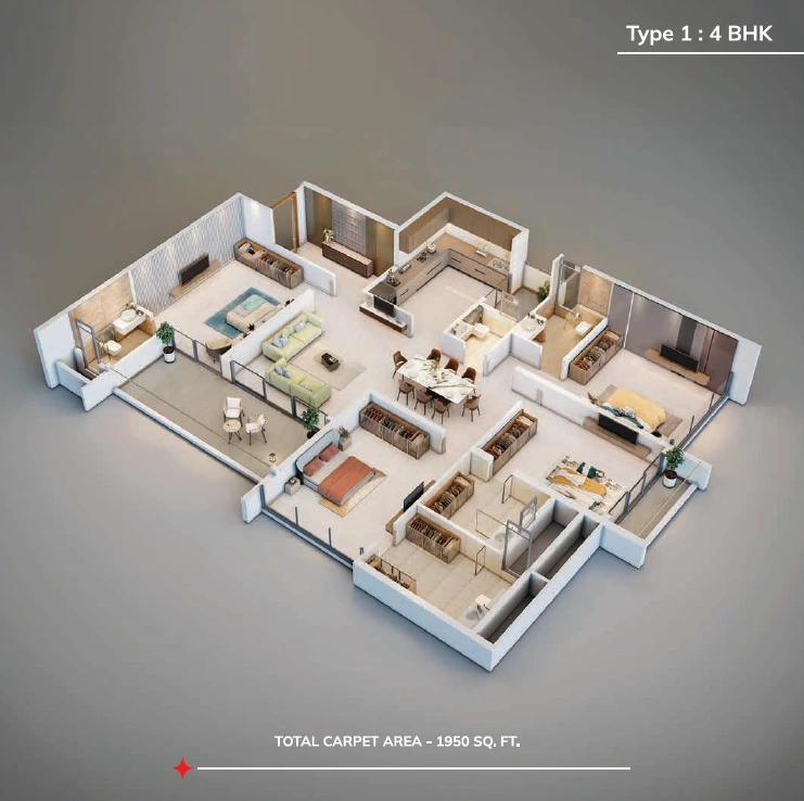 Holystico Astrana Floor Plan